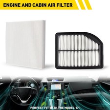 Engine Air Filter&Cabin Air Filter For 2012-2014 Honda CRV with 2.4L Engine only