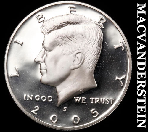 2005-S Kennedy Half Dollar- Silver- Choice Gem Proof Luster No Reserve #i9052