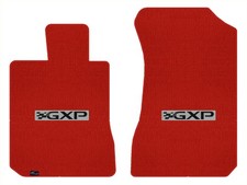 Lloyd Velourtex Front Carpet Mats for '04-08 Pontiac Grand Prix w/Black GXP Logo