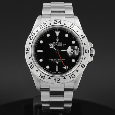 Rolex Explorer II, 16570, 40mm, Steel,  Black Dial, Oyster Bracelet, Box Only...