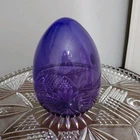 Fenton Glass Egg Light Purple FAGCA Special Edition 1998 New W/Box
