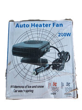 12v 200w Portable Heater Heating Cooling Fan Defroster Demister For Car Truck