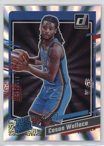2023-24 Panini Donruss Rated Holo Laser /149 Cason Wallace #231 Rookie RC