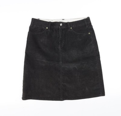 Getragenes schwarzes A-Linien-Set für Damen Größe 10