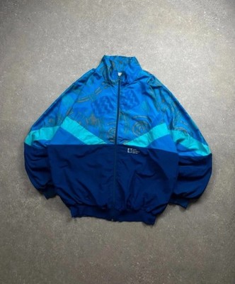 Vintage Track Zip Sweatshirt Jacke 90er Jahre