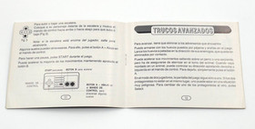 The Blues Brothers Nintendo NES Manual Folleto Aviso ESP