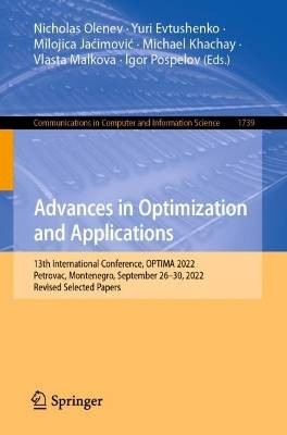 Advances in Optimization and Applications, ,  Pape
