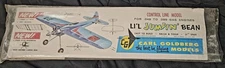Vintage Carl Goldberg Models Li'l Jumpin' Bean Model Airplane Kit; PLS READ