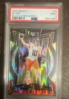 2024 Panini Select - Concourse Bo Nix #30 Black & Red Shock Prizm (RC)