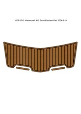 2006-2012 Mastercraft X15 Swim Platform Pad Boat EVA Foam Teak Deck Floor Mat