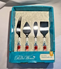 NEW Pioneer Woman Cheese Knife Set Wishful Winter/Free Shipping