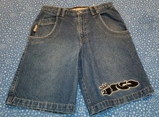 JNCO Jeans King Size Shorts 34W Vintage 90s Made In USA