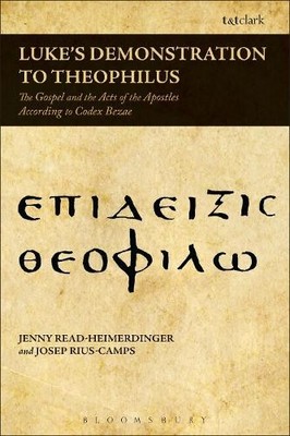Jenny Read-Heimerdinger Josep Rius- Luke's Demonstration to Theop (Taschenbuch)