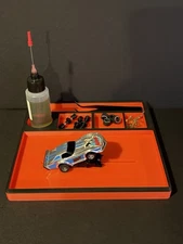 HO Slot Car Build Plate, Setup Plate,  Tjet, AFX,Tyco Mega G Plus Aurora