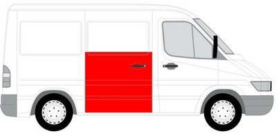 Türreparatur hinten / schiebetür für: MERCEDES SPRINTER 901, 902, 903, 904, 905,