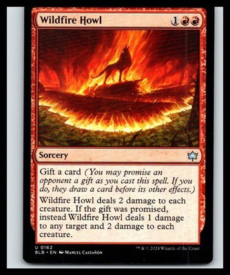 Wildfire Howl Uncommon | 162 NM/M | Bloomburrow | Magic MTG
