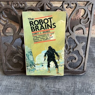 The Robot Brains Signed By Sidney J Bounds 1964 Digit Book PB