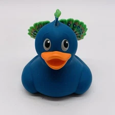 Wild Republic Rubber Ducks Peacock - 4"
