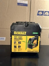 DEWALT DW088CG Self Leveling Green Cross Line Laser Level 100’ / 330’ Bracket