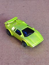 Vintage Tyco Neon Lamborghini HO Slot Car