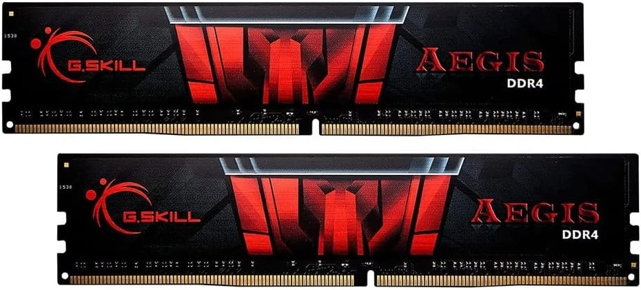 G.Skill Aegis F4-2666C19S-16GIS 16GB 1GB x 16GB DDR4 2666MHz 288-Pin DIMM Memory - Image 2 of 4