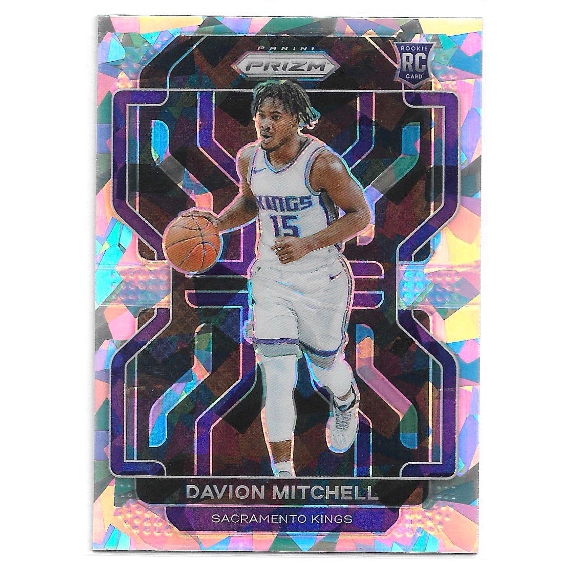 2021-22 Panini Prizm #312 Davion Mitchell Ice