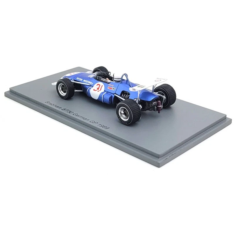 1969 Peter Westbury Brabham BT30 F2 GP di Germania - 1/43 Spark Models - Immagine 2 di 3