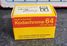 Kodachrome 64 Film Colored Slides KR135-36 Exposures Expired 01/1984 Sealed
