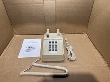 Scitec 2510D E Single Line Desk Phone w/ Electronic Ringer, Message Waiting *NEW