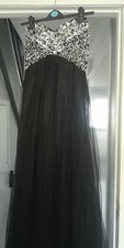 Black cocktail. Bridesmaid. Ballroom. Dress