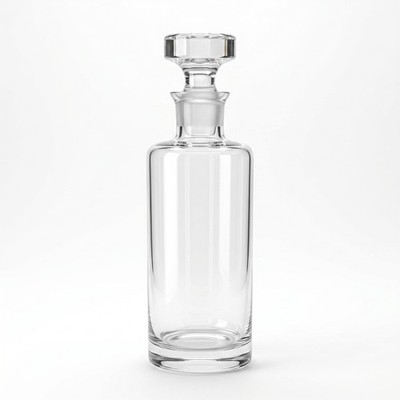Vintage Crystal Decanter Bohemia Whiskey Container- Set of only 1 Decanter