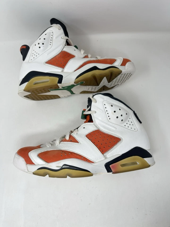 Nike Air Jordan 6 Gatorade Like Mike talla 10.5 384664-145 OG VI Retro Foto 2 de 4