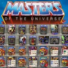 He-Man Masters of the Universe Origins Revelation Action Figures NEW Mattel MOTU