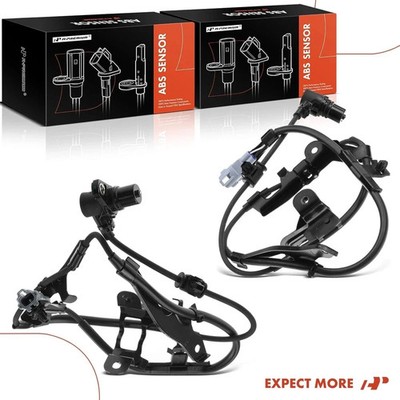 2pcs Front Side ABS Wheel Speed Sensor Compatible with Toyota Models - Sequoia
