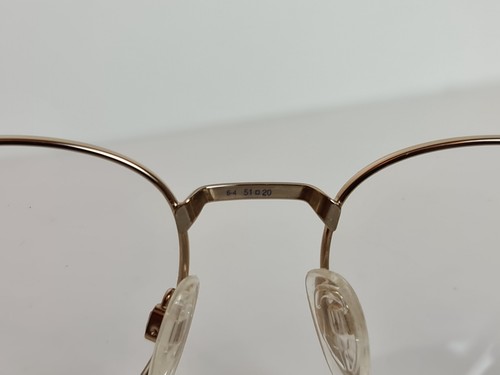 Safilo Team 3647 EYE GLASSES FRAMES 51-20-140 Gold Tortoise Round TV6 34532 - Picture 5 of 9