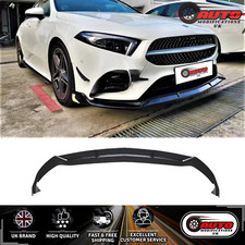 Mercedes A Klasse A35 A45 W177 AMG Line Brabus Style Front Splitter Spoiler Lippe Mercedes A Klasse A35 A45 W177 AMG Line Brabus Style Front Splitter Spoiler Lippe