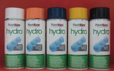 PlastiKote hydro Gloss Sprühfarbe 350 ml Glänzend Buntlack RAL Sprühlack E/6/3