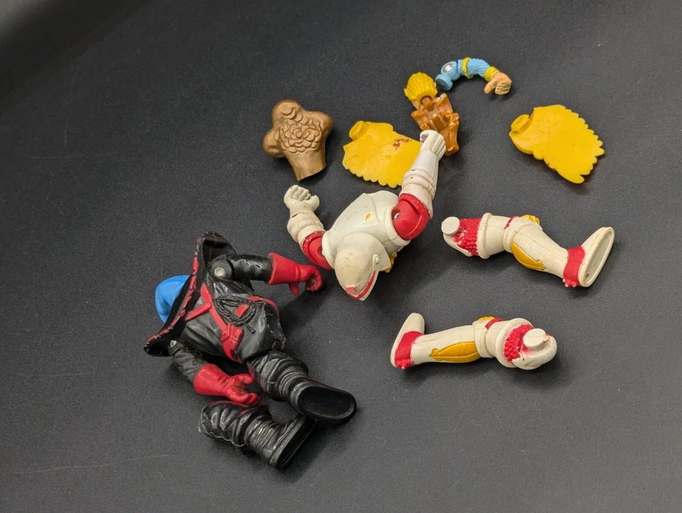 Lote de 3 figuras de acción LJN Advanced Dungeons & Dragons 1983 de colección lote de piezas Foto 2 de 2