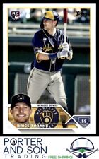 Brice Turang 2023 Topps RC #530 Milwaukee Brewers