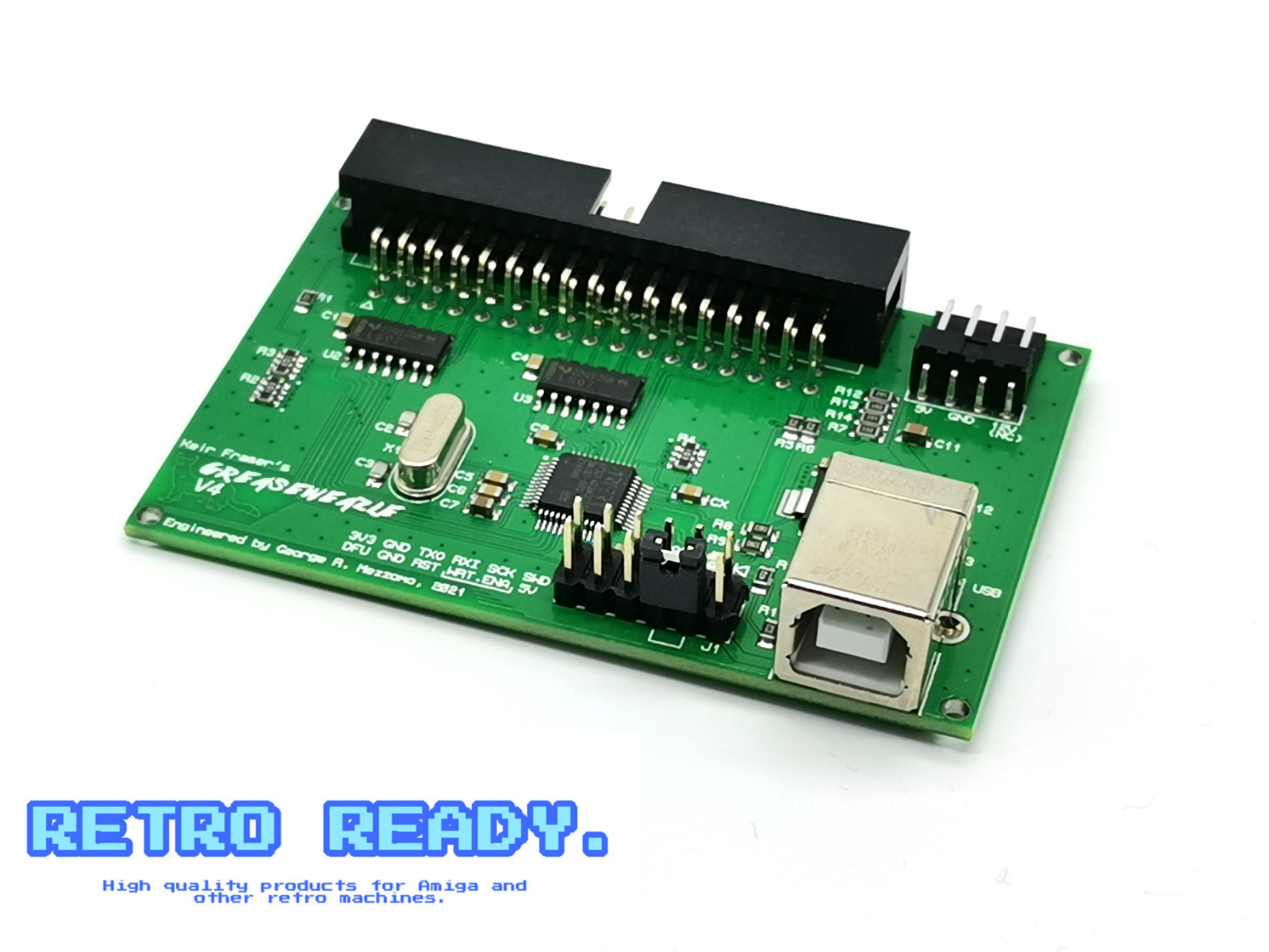 GREASEWEAZLE V4 USB FLOPPY ADAPTER FLUX READER WRITER AMIGA ATARI PC eBay