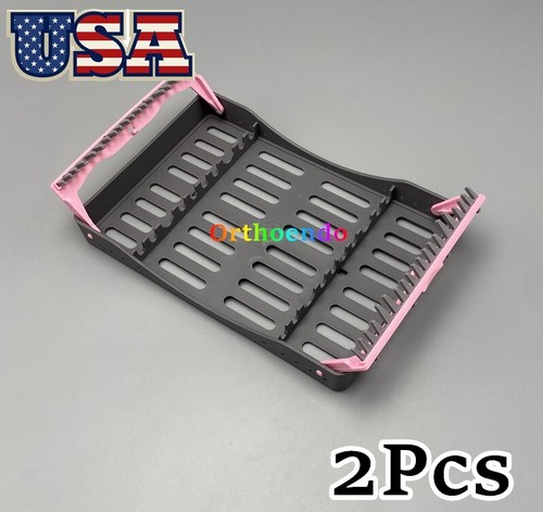 Plastic Dental Sterilization Cassette Box Tray Rack For 10 Instruments Autoclave - Picture 12 of 14