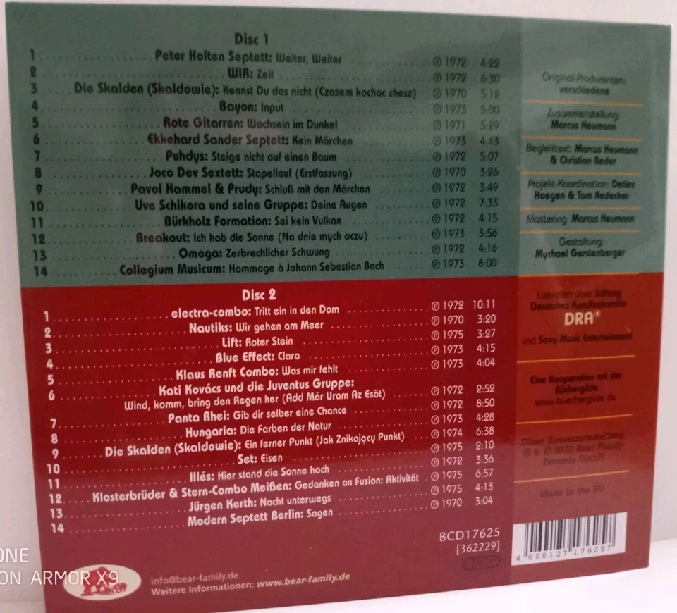 OST-KRAUT! - Progressives aus den DDR-Archiven 1970-1975 ( 2 CD-Set ) Neu & OVP - Bild 2 von 4