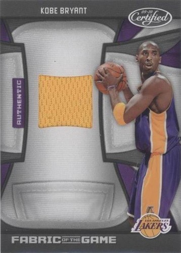 2009-10 Panini Certified Champions Kobe Bryant 38/50 BGS 9 Auto 10