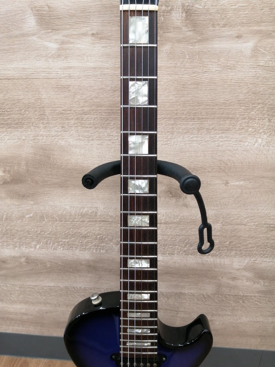 GRASSROOTS G-I-48LP Les Paul type Blue Electric Guitar Used