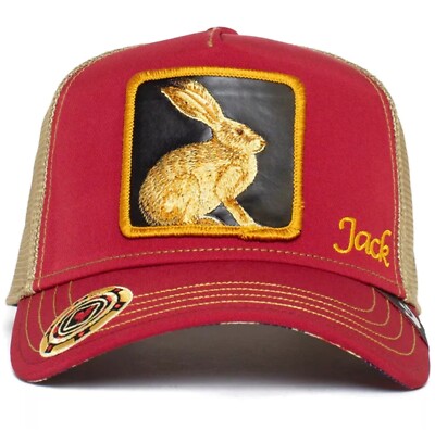 Goorin Farm Trucker Baseballmütze Jacked Casino Jack Bunny Rabbit LIMITED EDITION