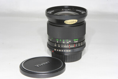 Vivitar 28mm 1:2,5 Auto Wide-Angle #22412878 Min / MD   Sehr guter Zustand  