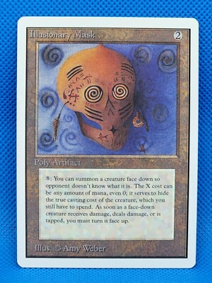 Illusionary Mask - Unlimited Reserved List Vintage Legacy Magic #B