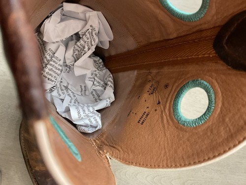ARIAT Round Up Ryder Western Boots Sassy Brown Women's Size 10 B - Picture 14 of 15