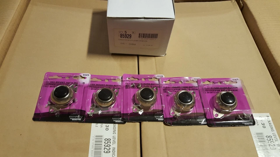 240 Nuevo Interruptor Eléctrico Montaje Al Ras Bocina Botones Industrial Comercial 85929 Foto 2 de 4