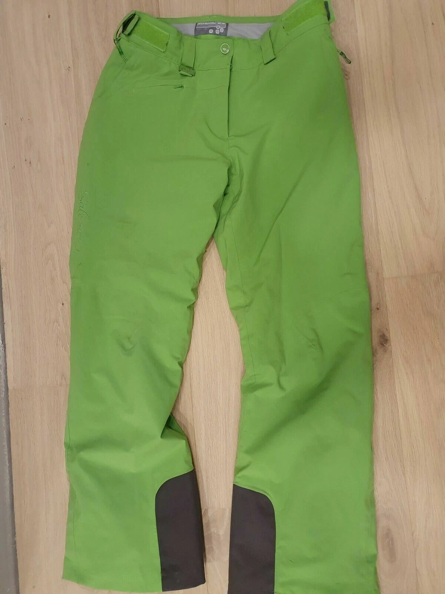 SALOMON Clima Pro Ski Pants Snowboard Trousers Womens Size 38 40 M KE22